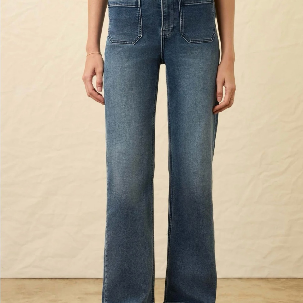Faherty Stretch Terry Patch Pocket Pant - Riverton Wash Women’s size 25